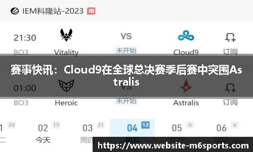 赛事快讯：Cloud9在全球总决赛季后赛中突围Astralis